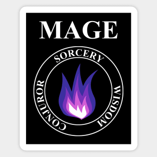 Mage Fantasy RPG Class Arcane Magic Magnet